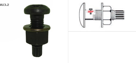 สกรูพร้อมน๊อตและแหวนอีแปะ TC BOLT S10T