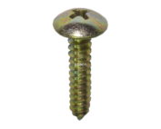 เกลียวเหล็ก ชุบรุ้ง/ เกลียวเหล็ก ชุบดำ หัวกะทะ JT+