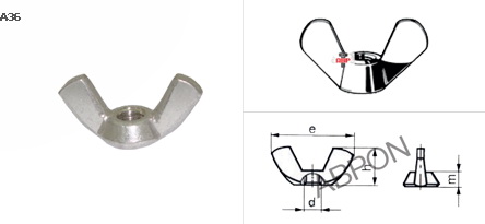 หัวน๊อตหางปลาเหล็กเหนียว