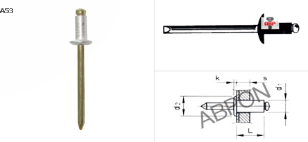 ตะปูยิง อลูมิเนียมสีขาว ตะปูยิง ตรา PATTA