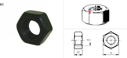 หัวน๊อตมิลดำ เกรด 8 แท้ (CLASS 8), หัวน๊อตH.D.G เกรด 8 แท้ (CLASS 8)