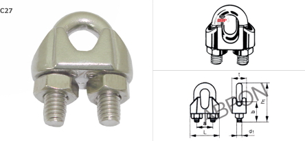 คลิ๊ปสลิง สแตนเลส