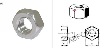 หัวน๊อต สแตนเลส 304, 316