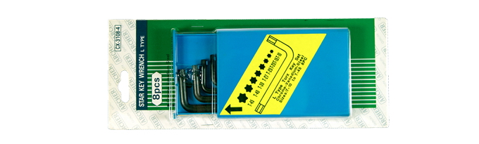 กุญแจท๊อกซ์ อาเคอร์ 8 ตัวชุด