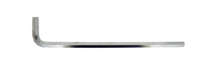 กุญแจหกเหลี่ยม ชุบขาวยาว-แข็งพิเศษ ลาร์จ ญี่ปุ่นแท้ เดี่ยว