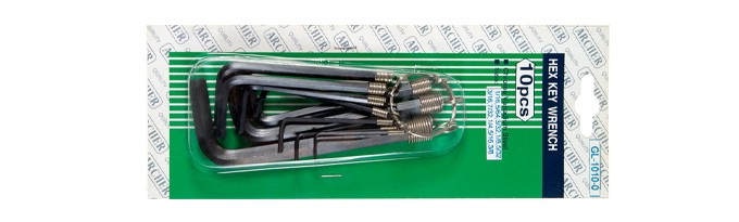 กุญแจหกเหลี่ยม อาเคอร์ ชุดพวง